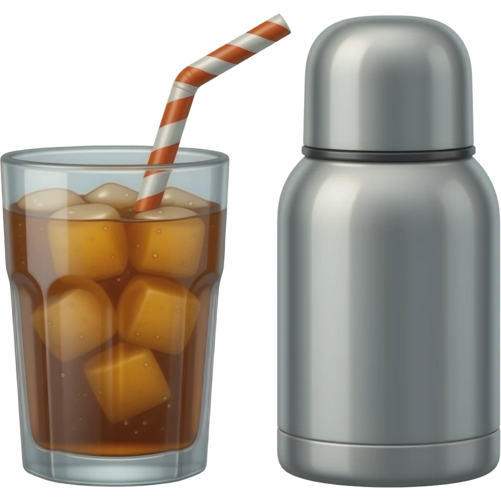 Mate y termo emoji