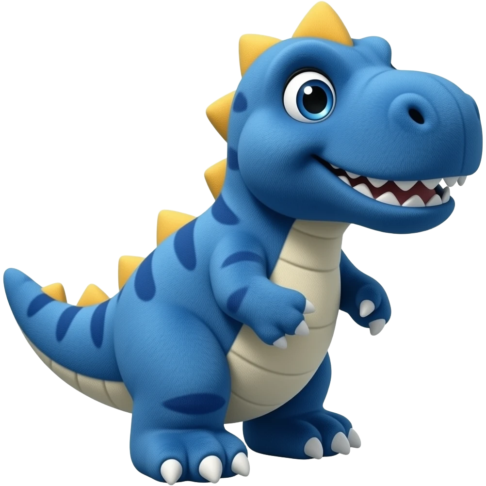 dodgers blue dinosaur plushie emoji