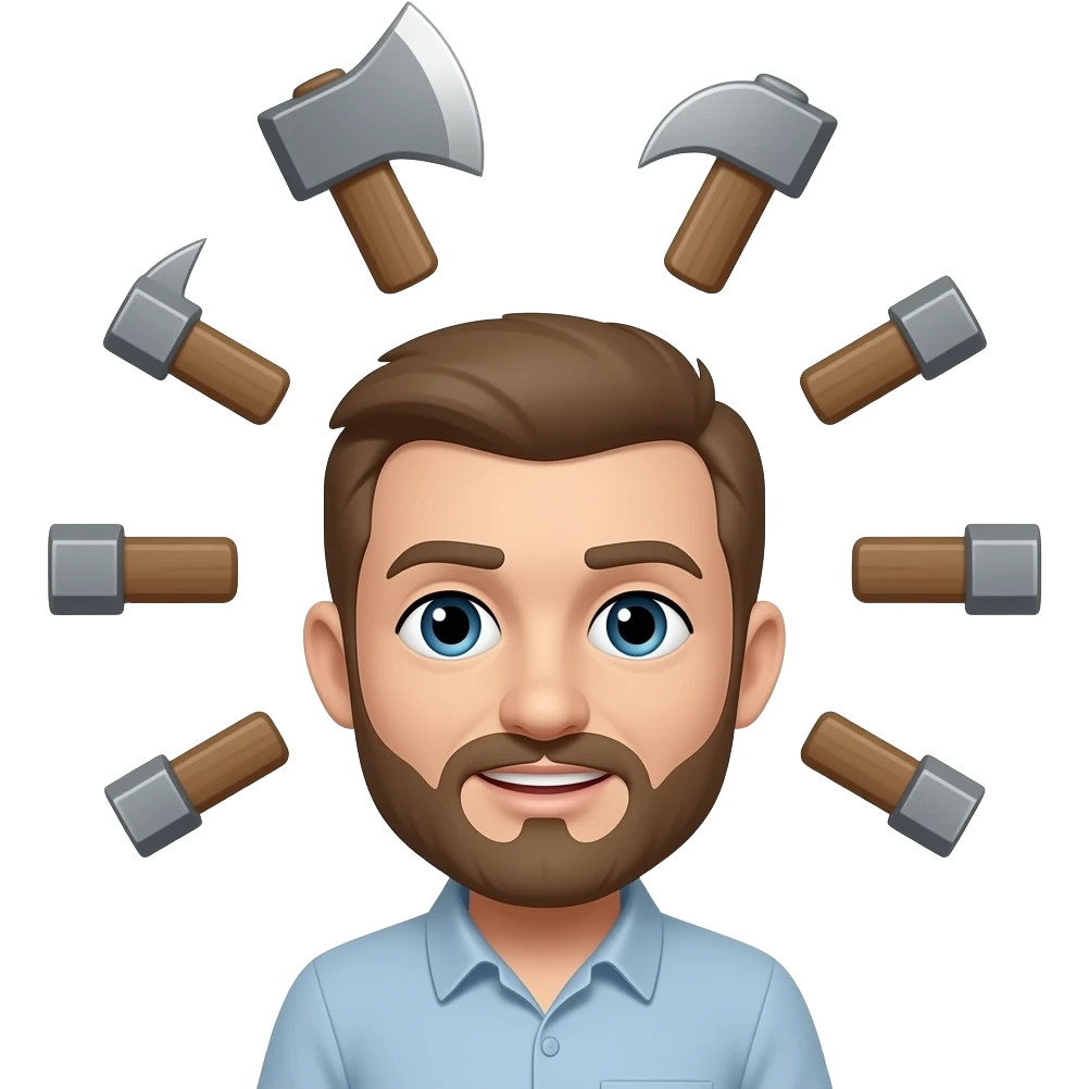 Hatchet to my head emoji