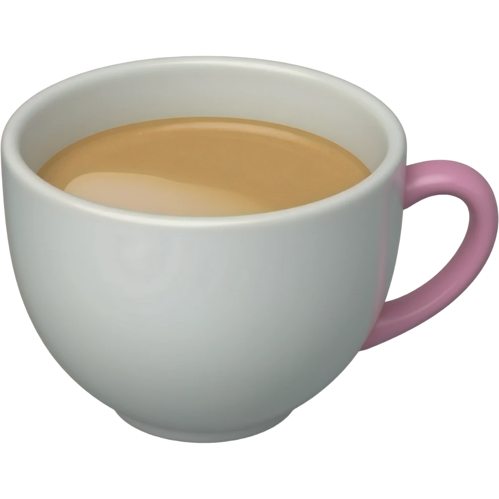 Teacup with pinky up emoji