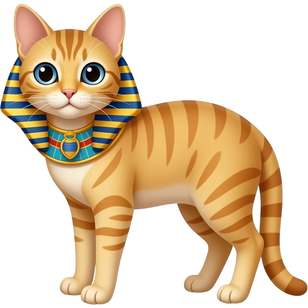 egypt ginger cat emoji