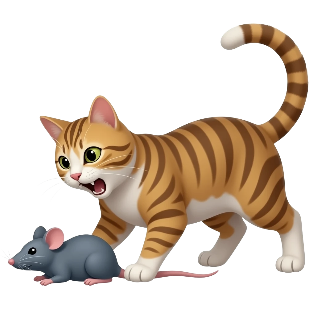 cat attack emoji
