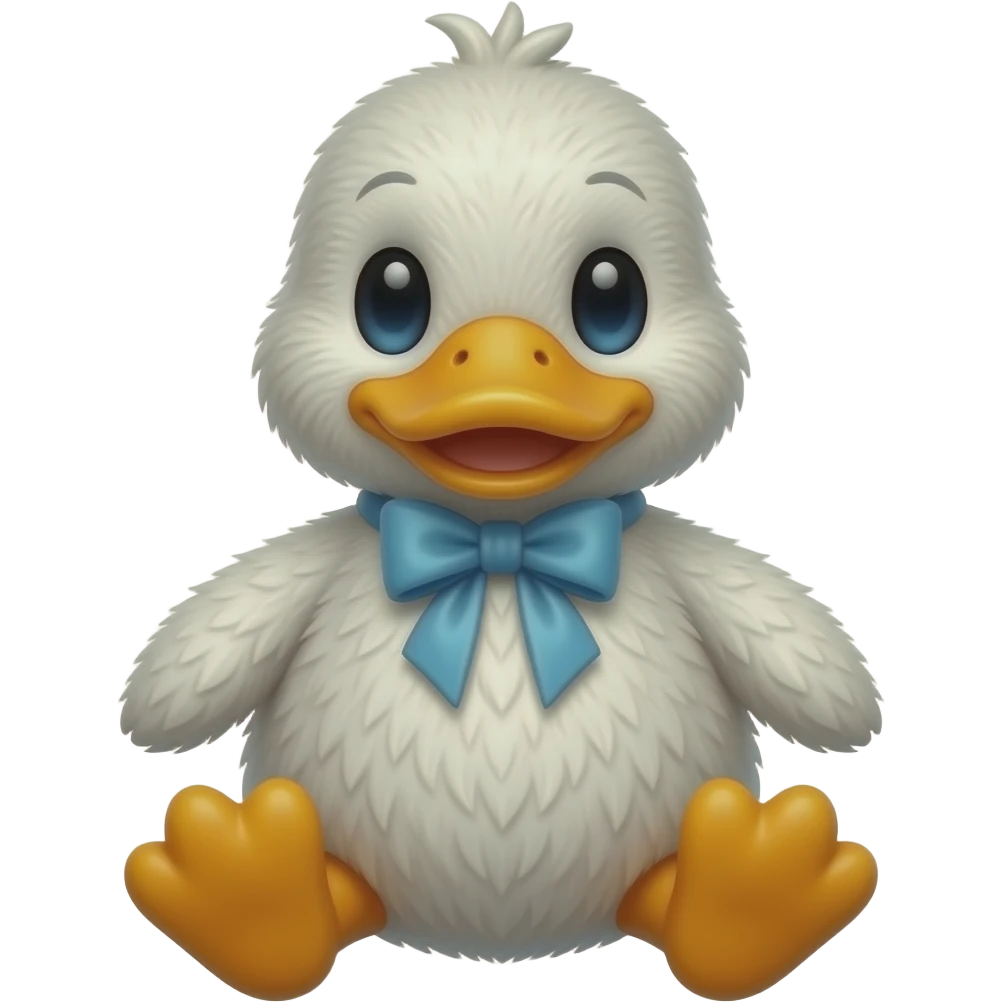 duck stuffed animal emoji