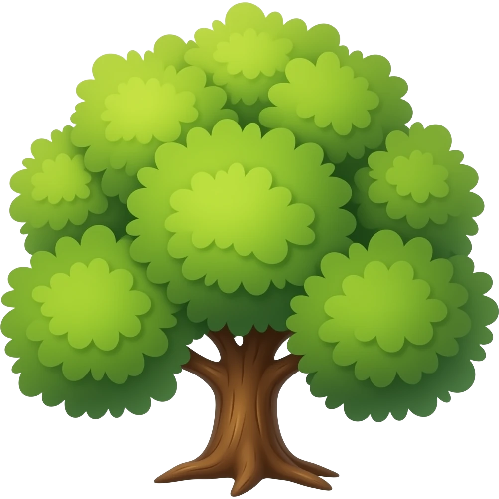 latex tree emoji