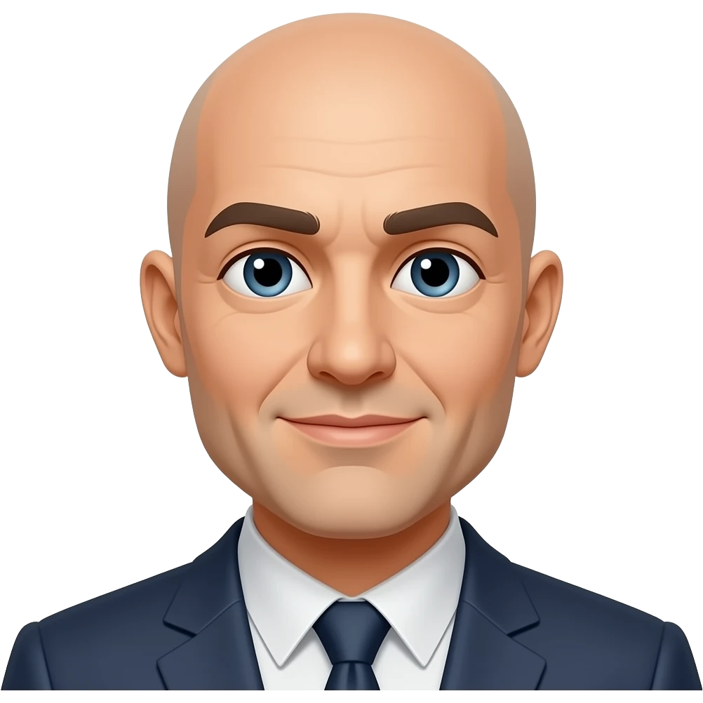 BALD MAN emoji