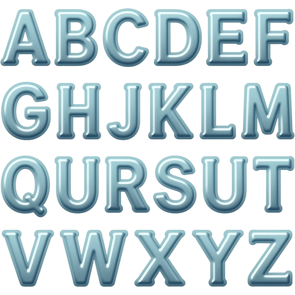 Alphabet Z-A emoji