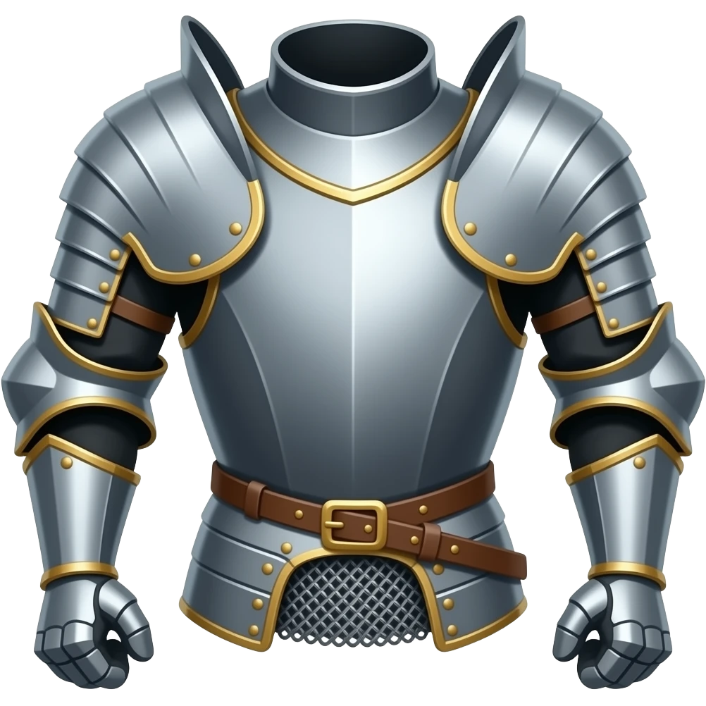medieval armor emoji