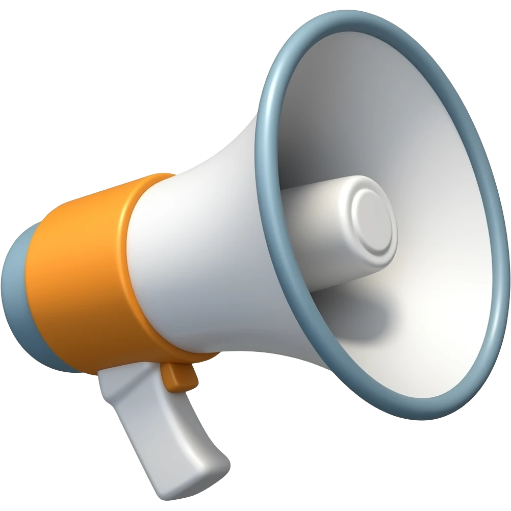 megaphone emoji