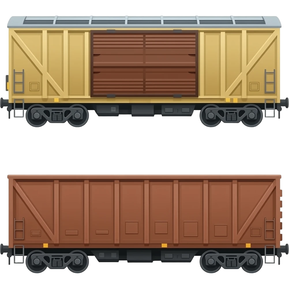Freight Train Both Sides emoji