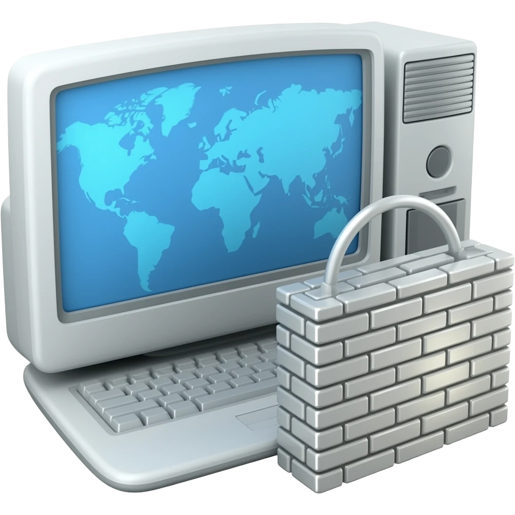 computer firewall emoji