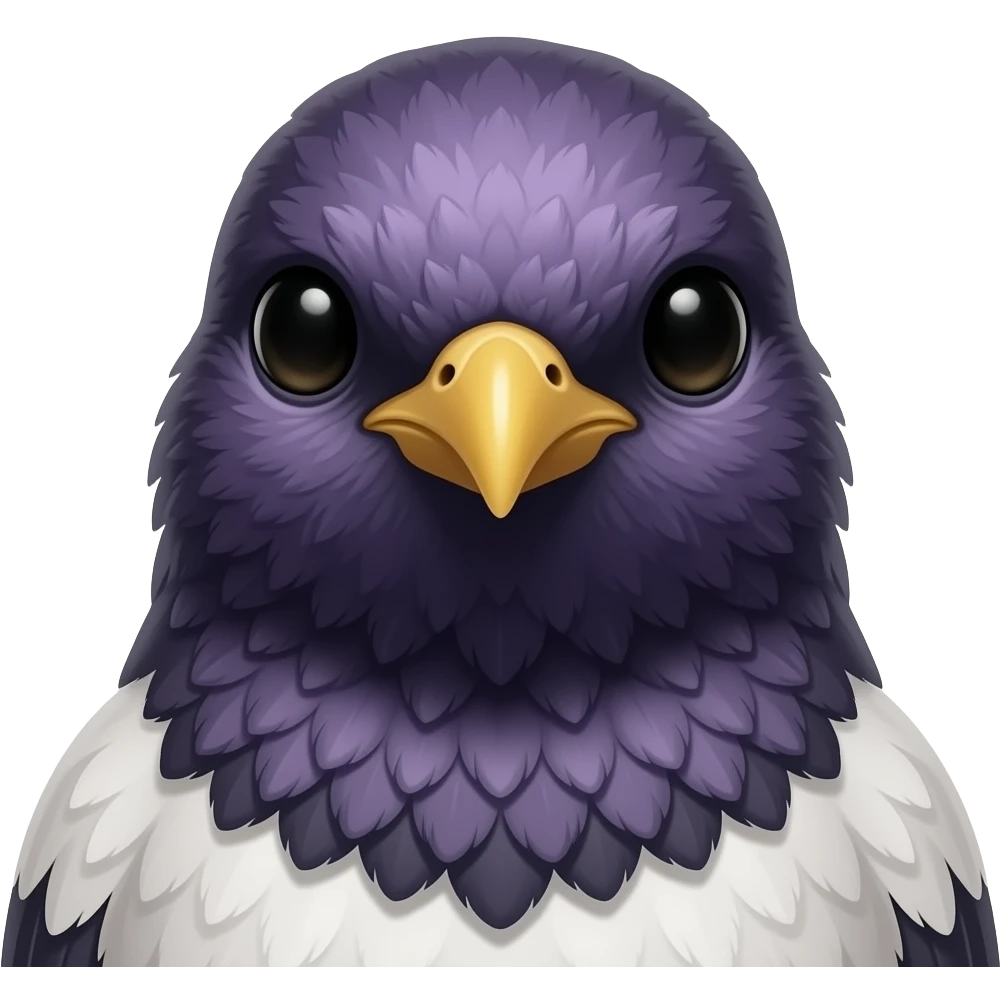 Violet Starling emoji