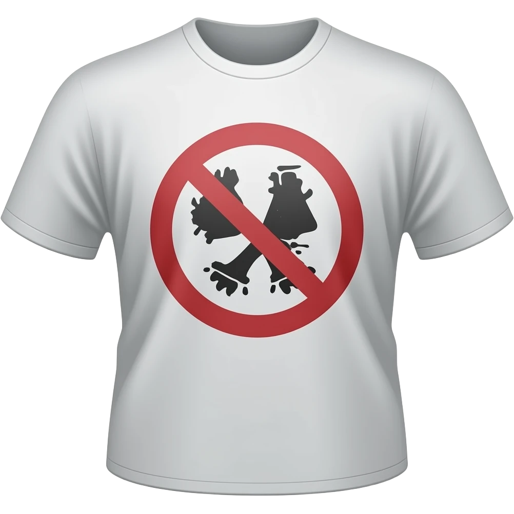 pollution t shirt emoji