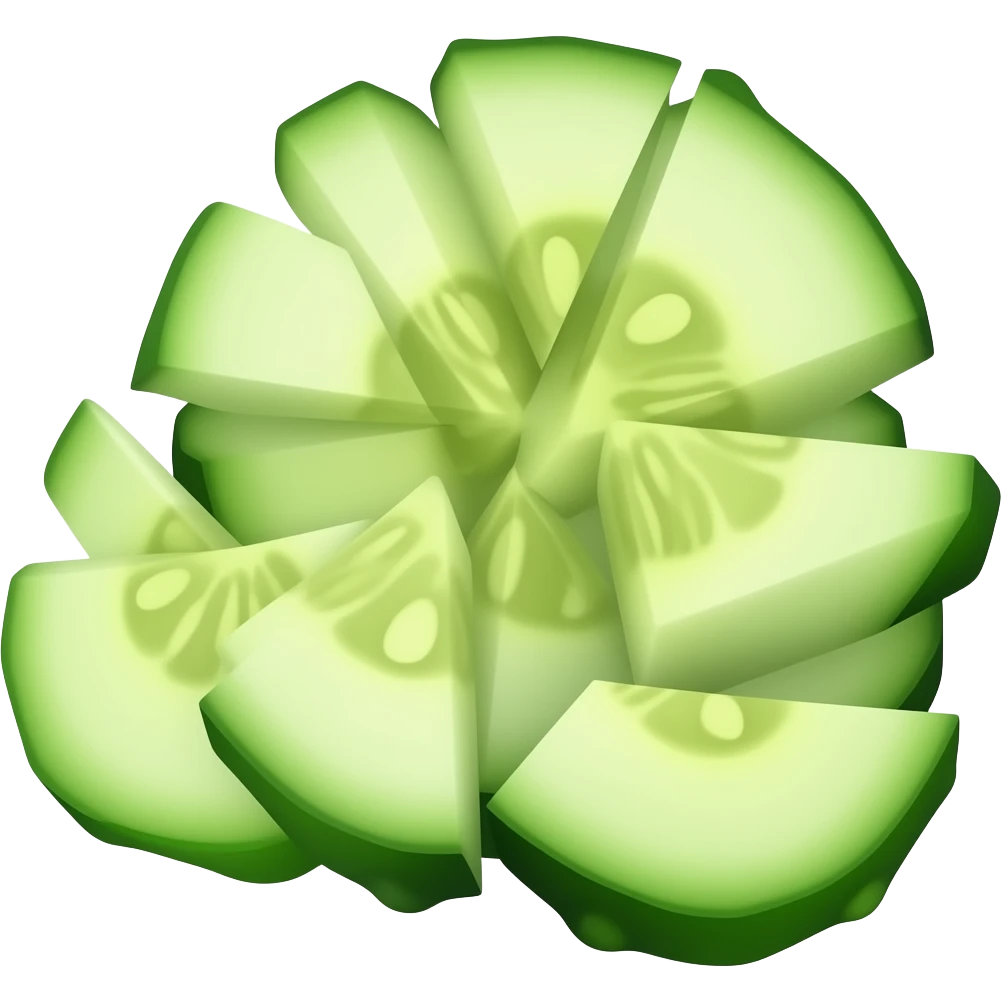 cucumber Chopped emoji