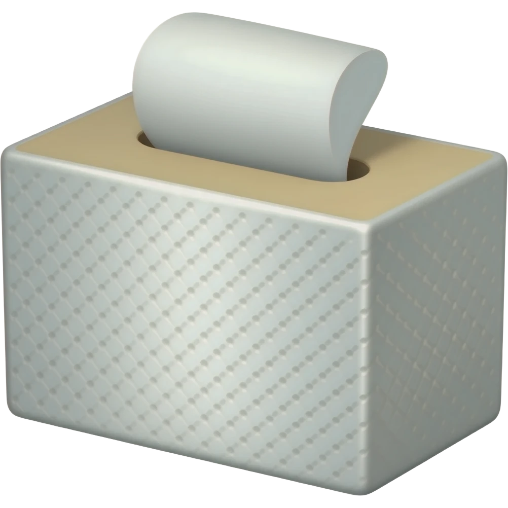 bathroom tissue box emoji