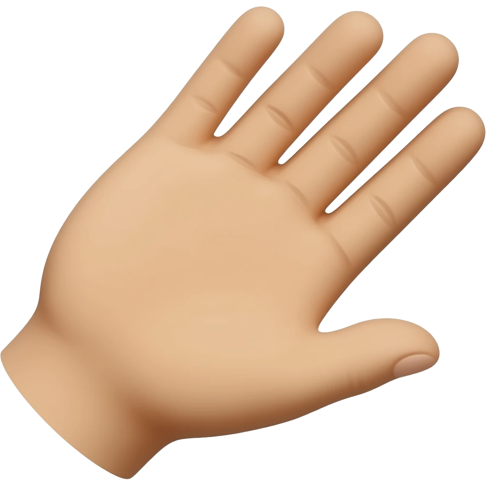 Hand emoji