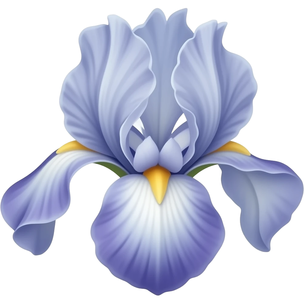 Iris flower emoji