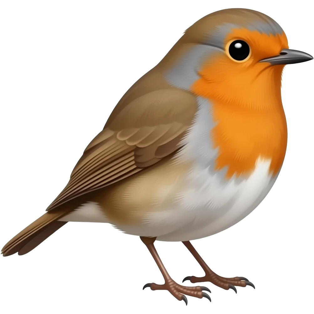 robin bird emoji