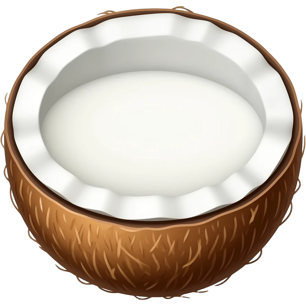 Coconut milk emoji