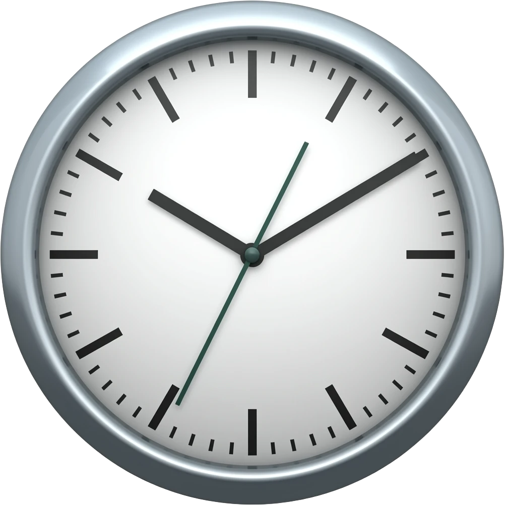 Clock emoji