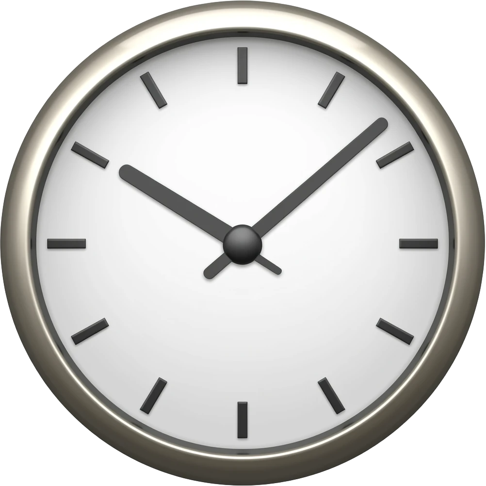 time emoji