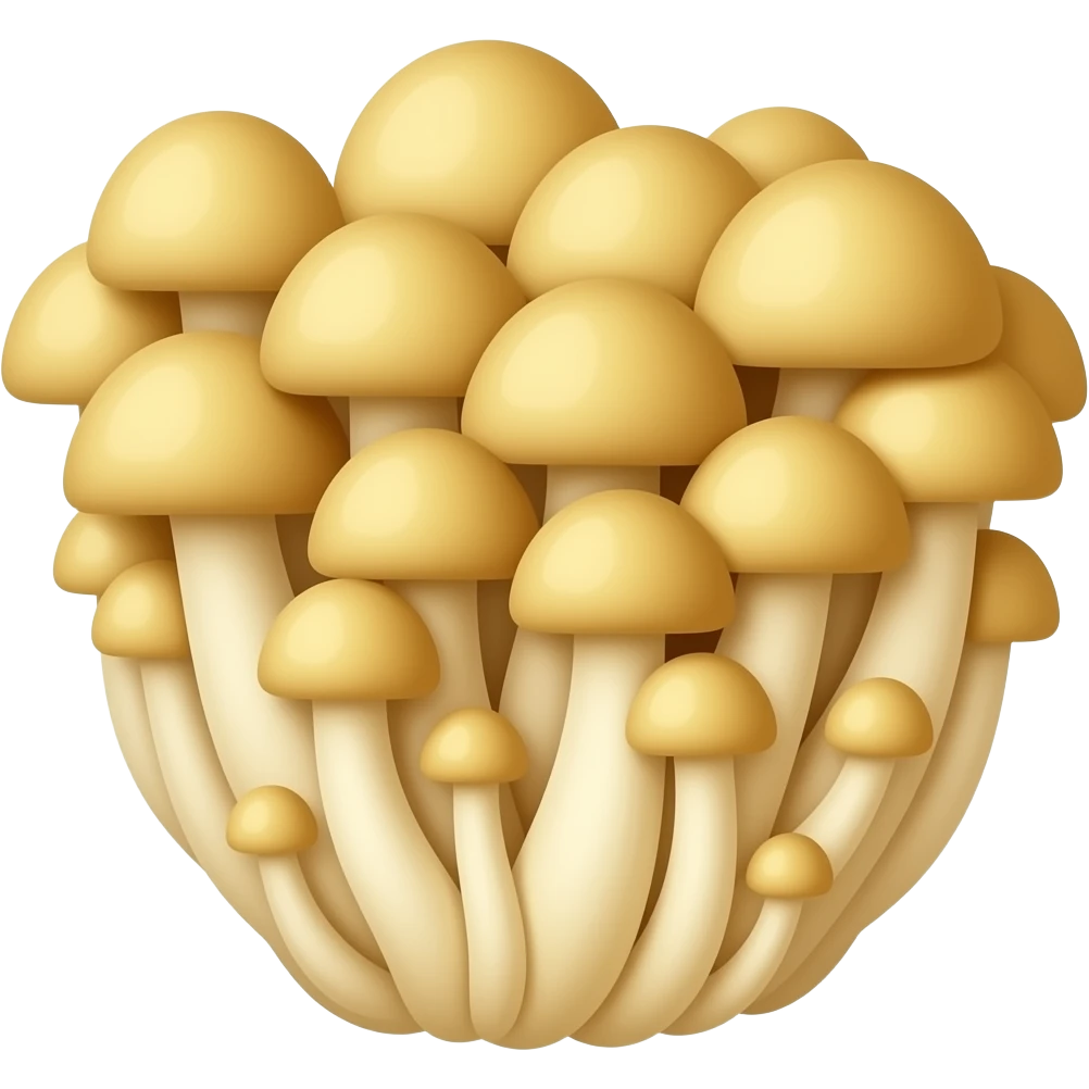 Enoki mushroom emoji