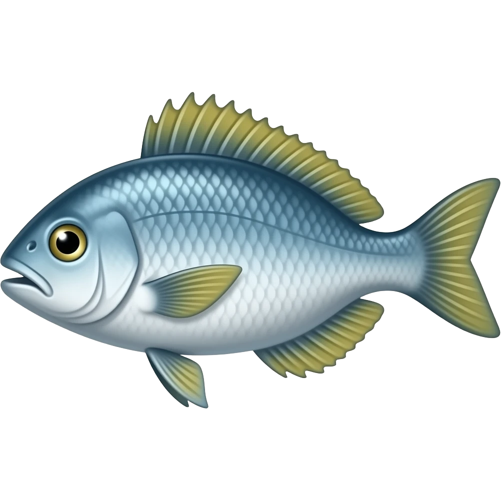 Create high-quality glossy emojis with a vibrant modern style.Make the emojis look premium, shiny, and eye-catching with bright highlights, smooth gradients, soft reflections, and glowing details.fish emoji emoji