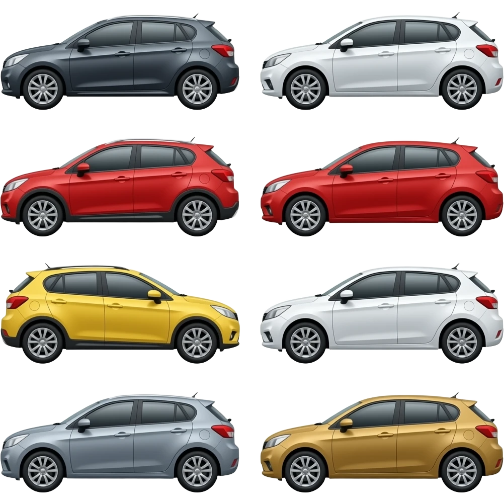 12 cars emoji