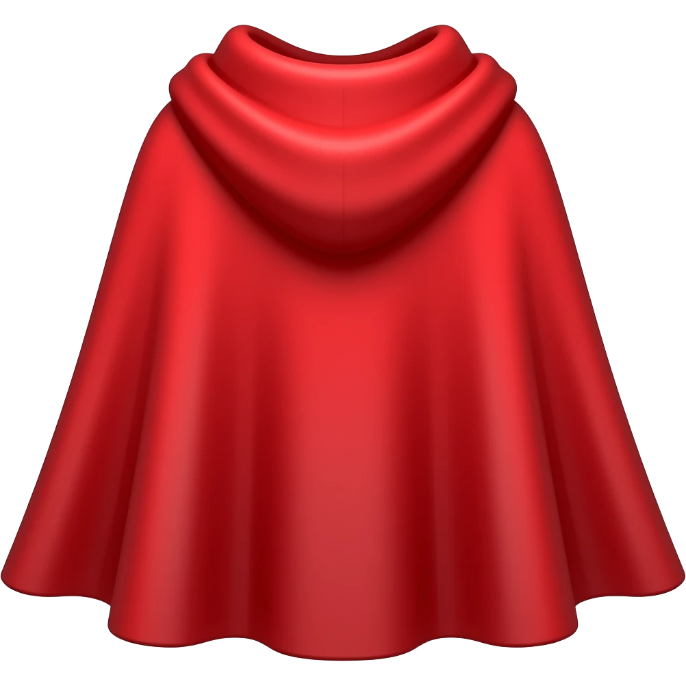 capa roja emoji
