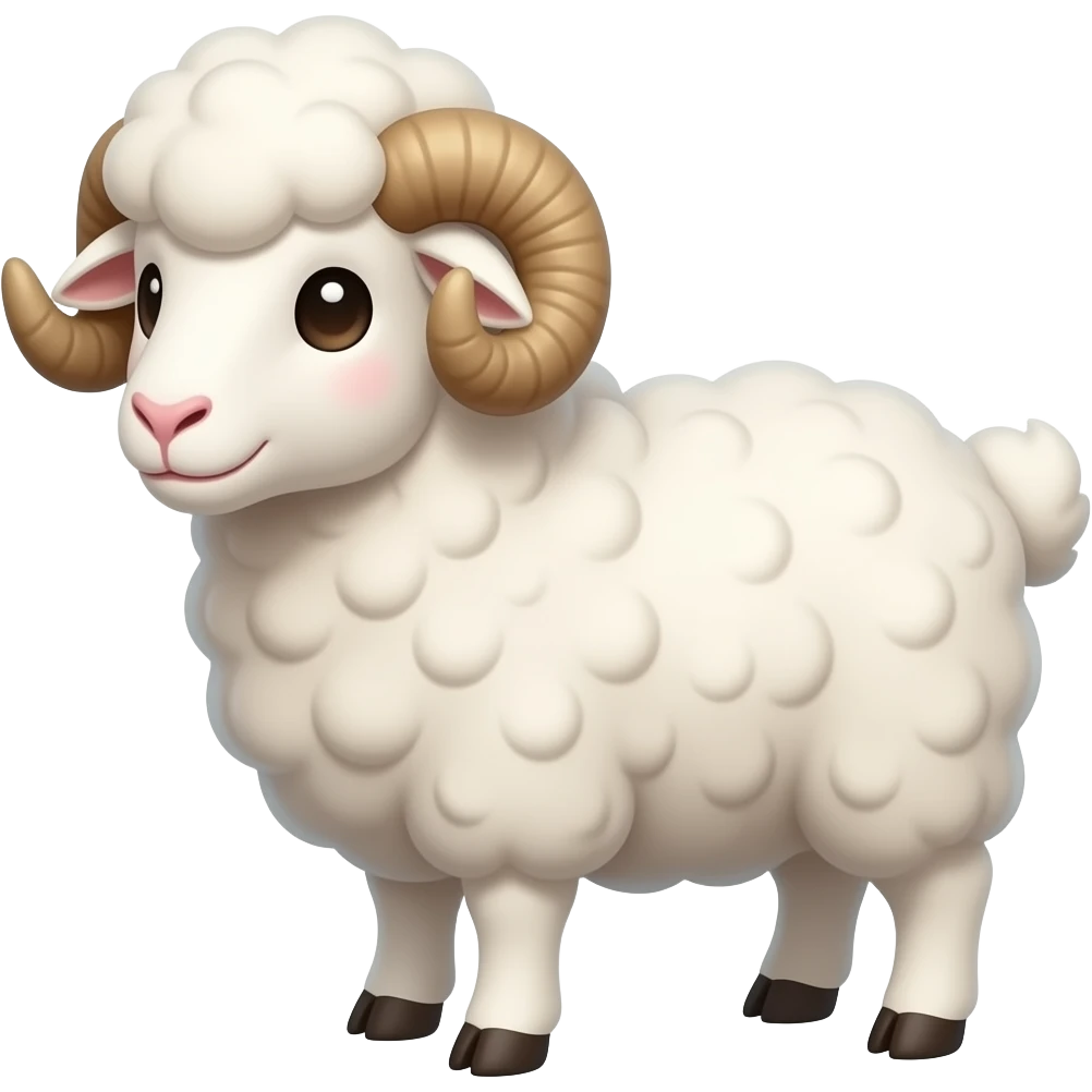 Ram cute emoji