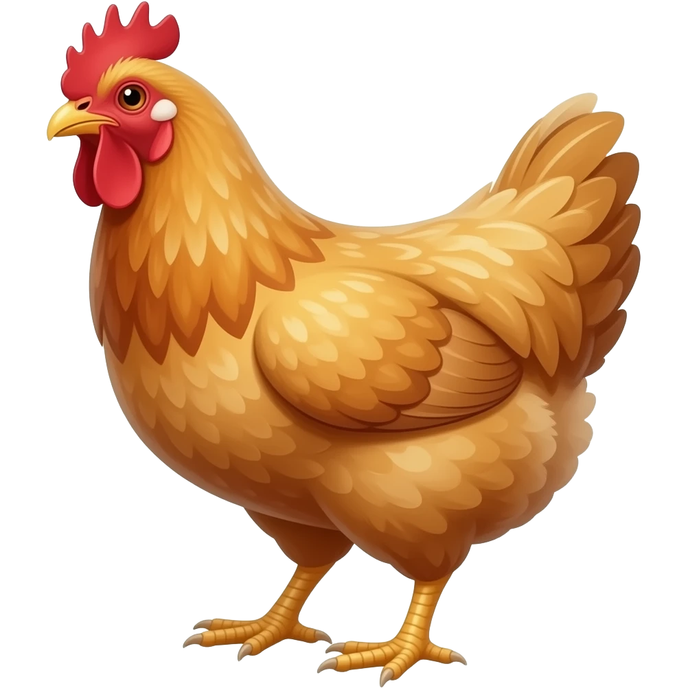 chicken emoji