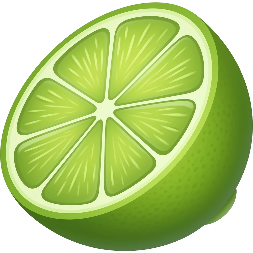 Lime emoji