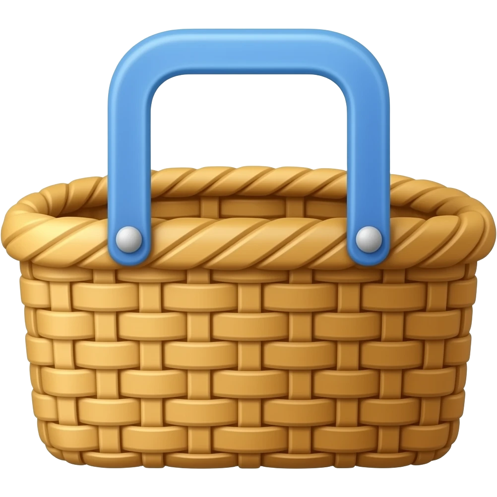 shopping basket emoji