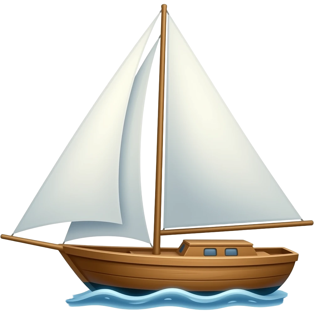 Sailboat emoji