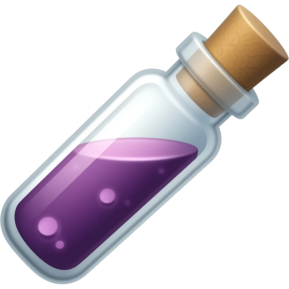 tube shaped potion emoji
