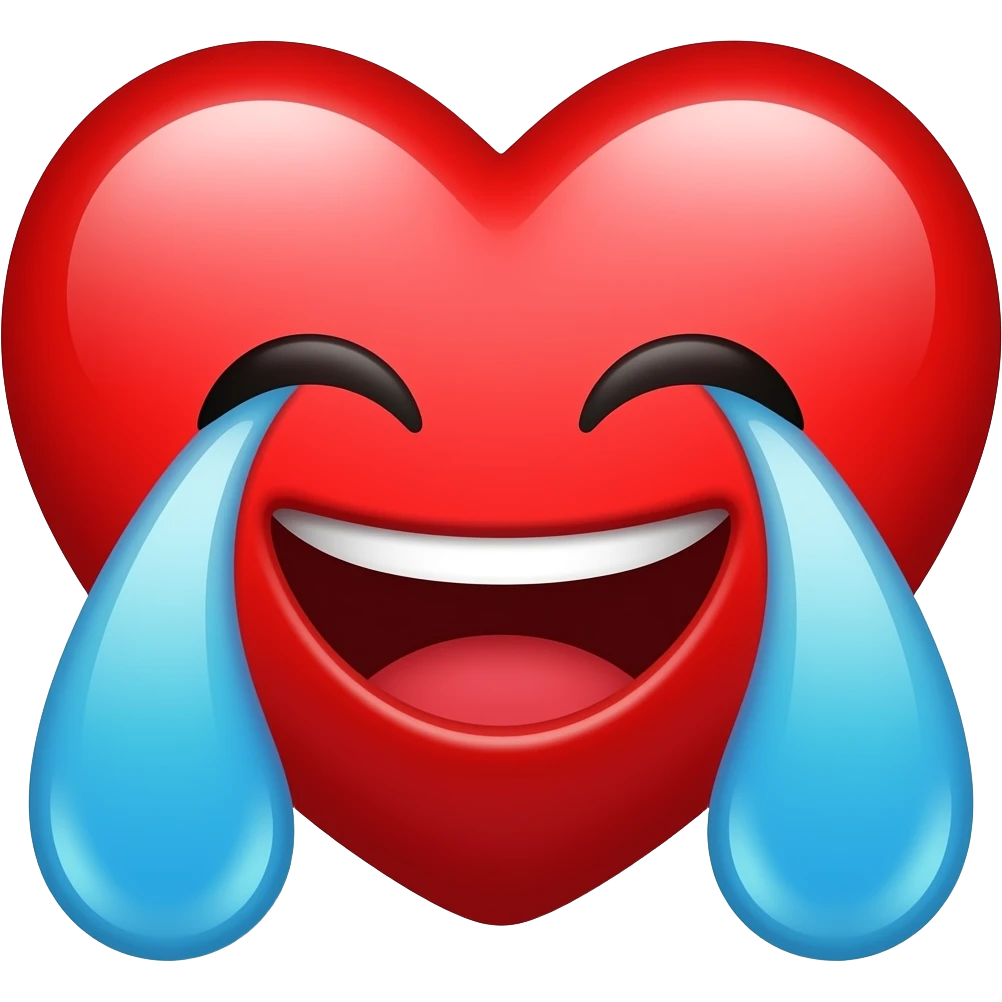 Compilation of the heart ❤️and the laughing😂 imogies emoji
