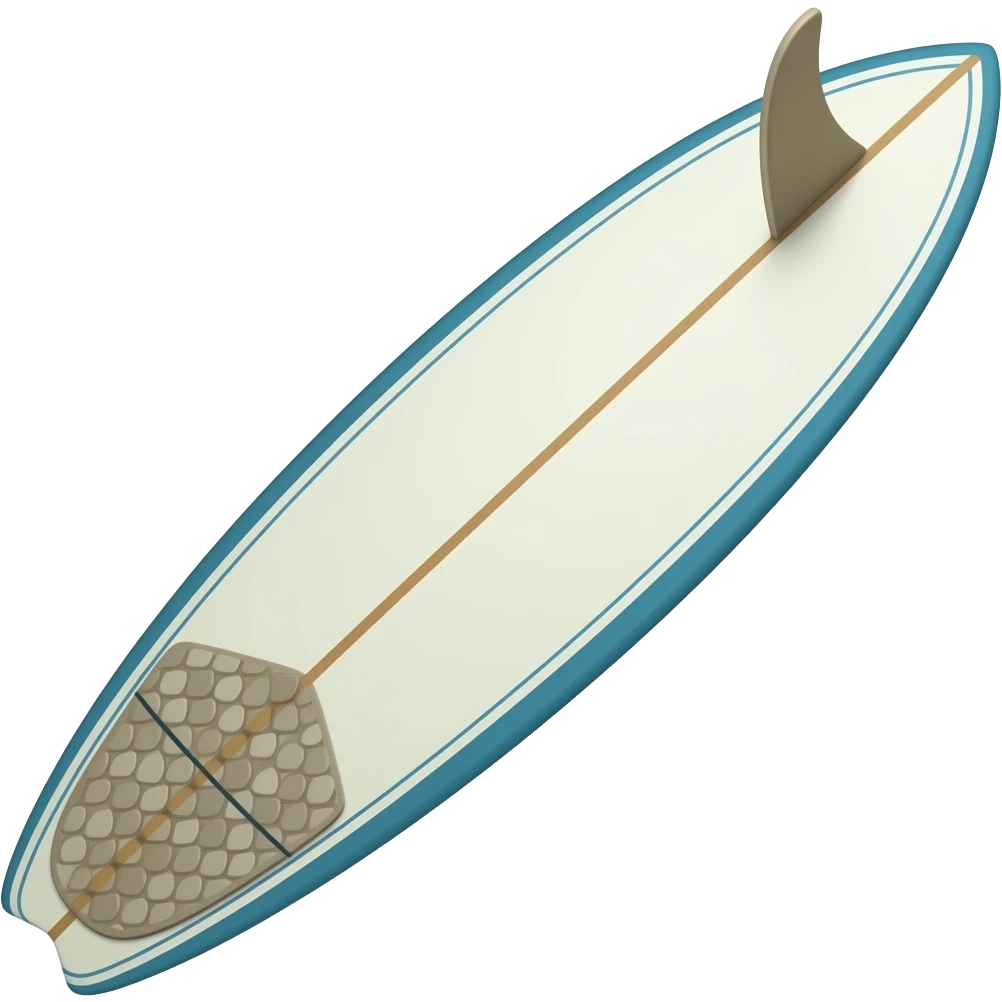 plain surfboard 3/4 emoji