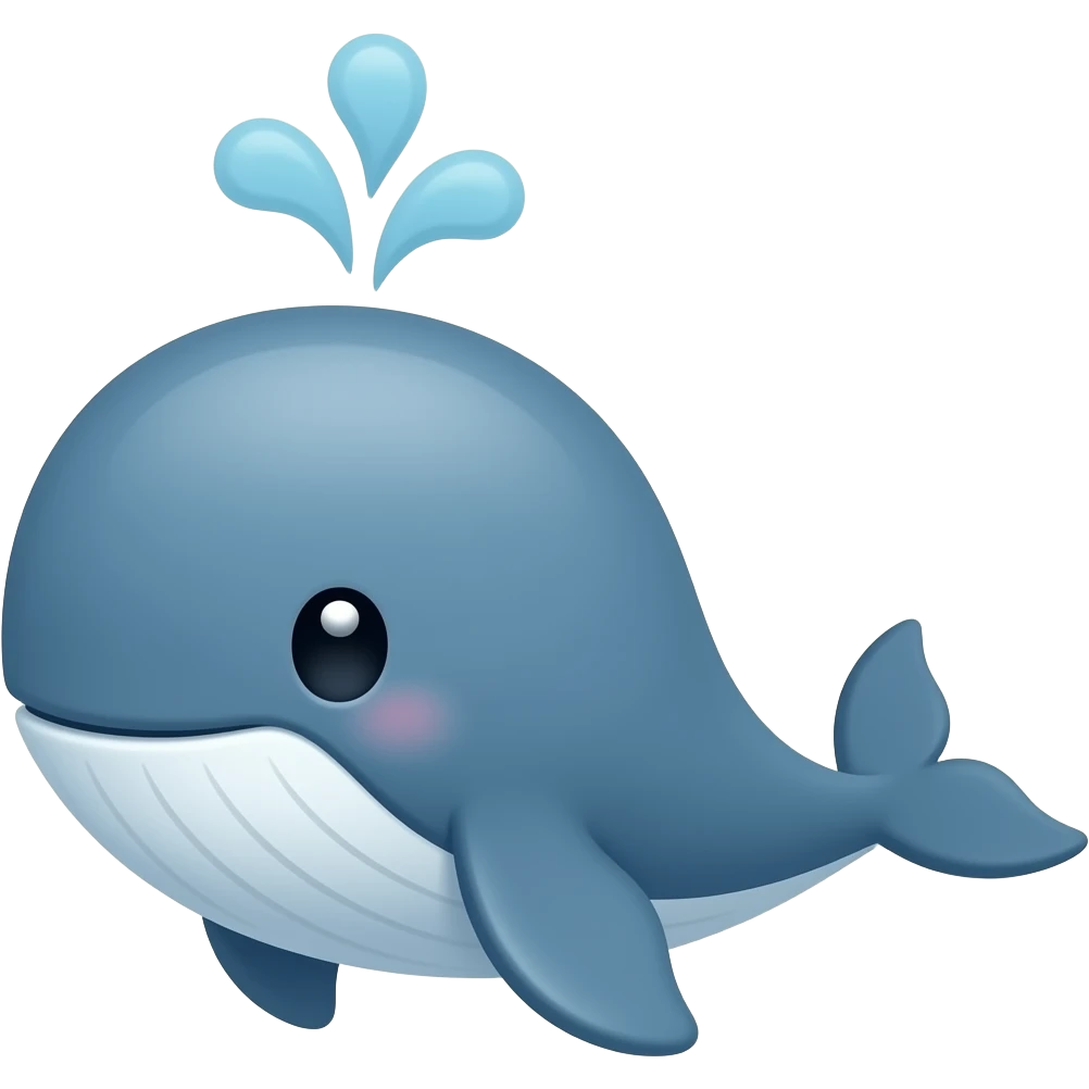 Whale CUTE emoji