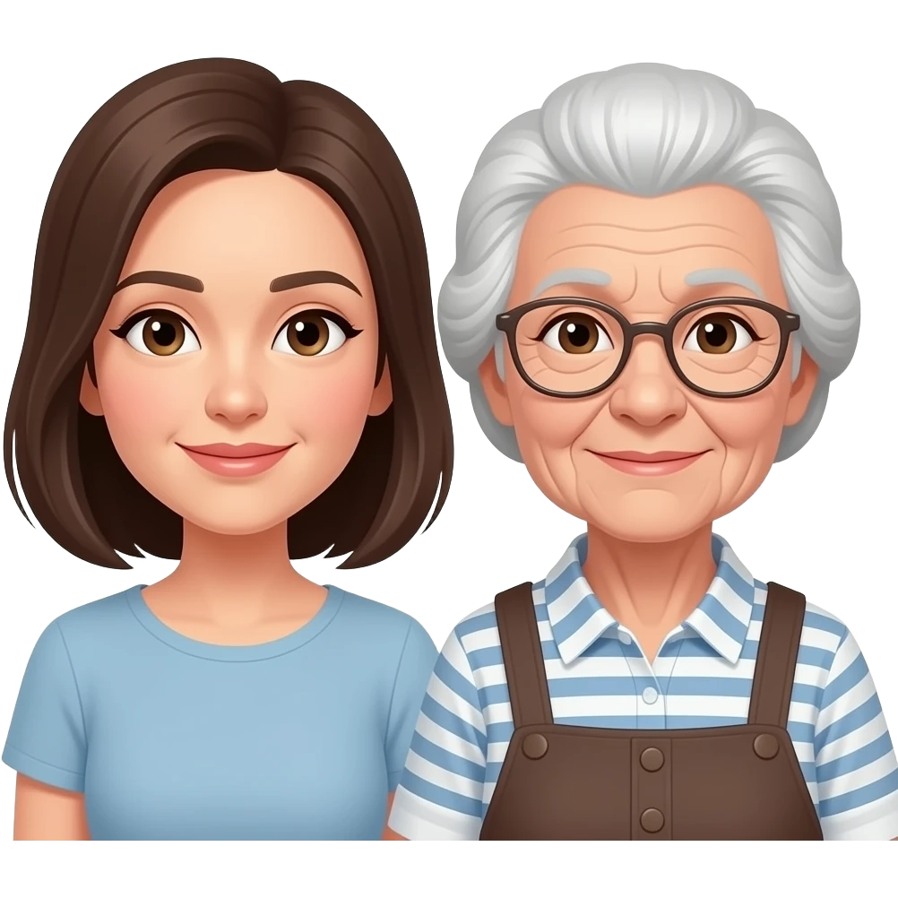 وجه ابيض والعمه بيضا emoji