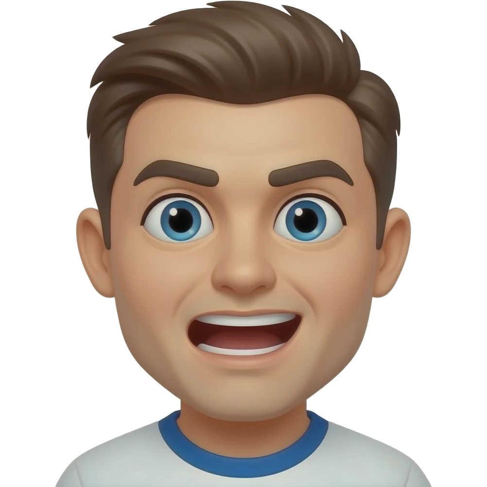 Speed face emoji
