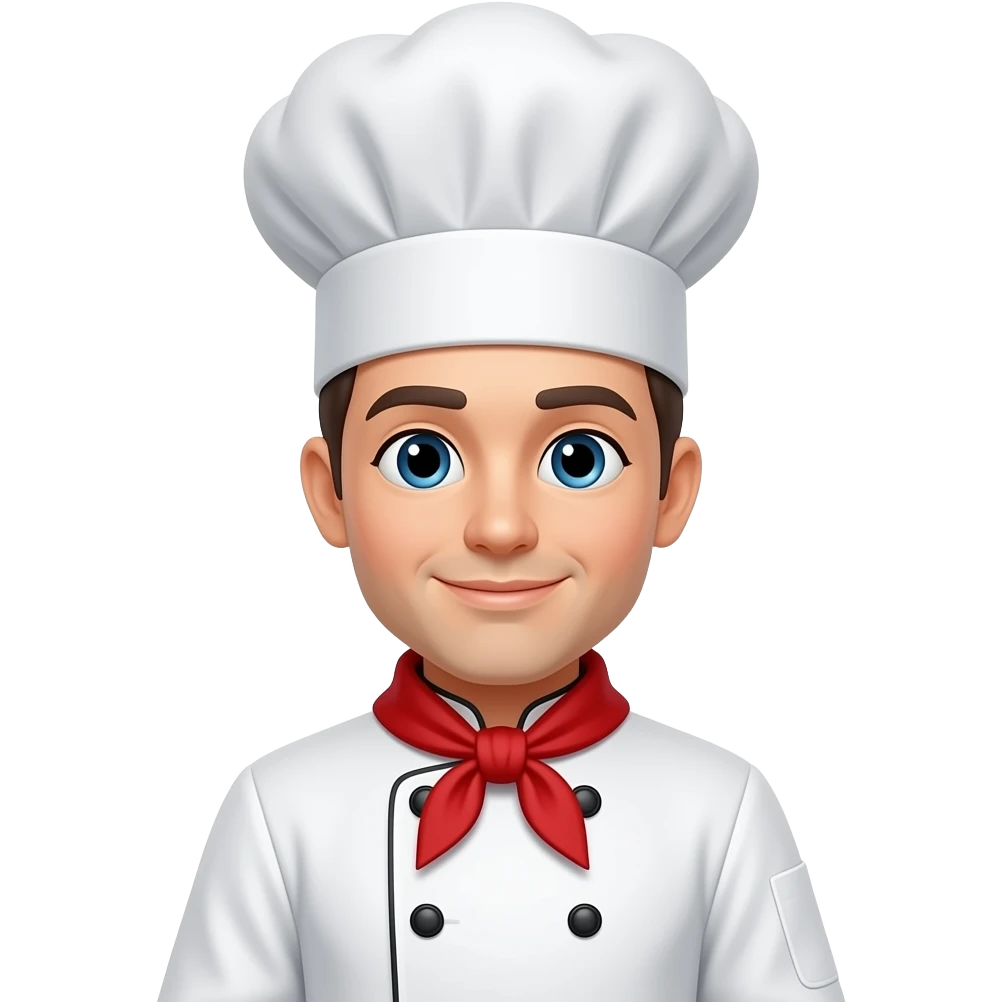 A chef emoji