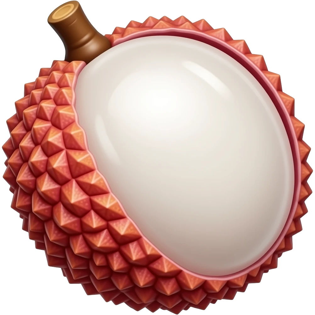 lychee emoji