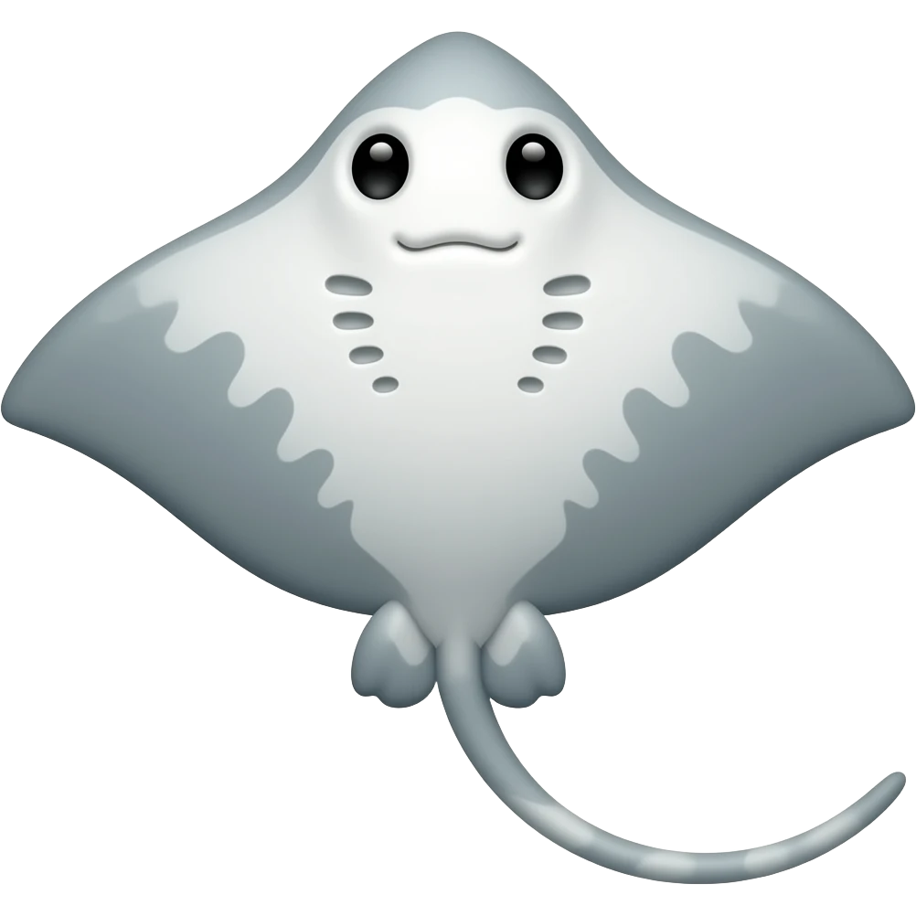 stingray emoji