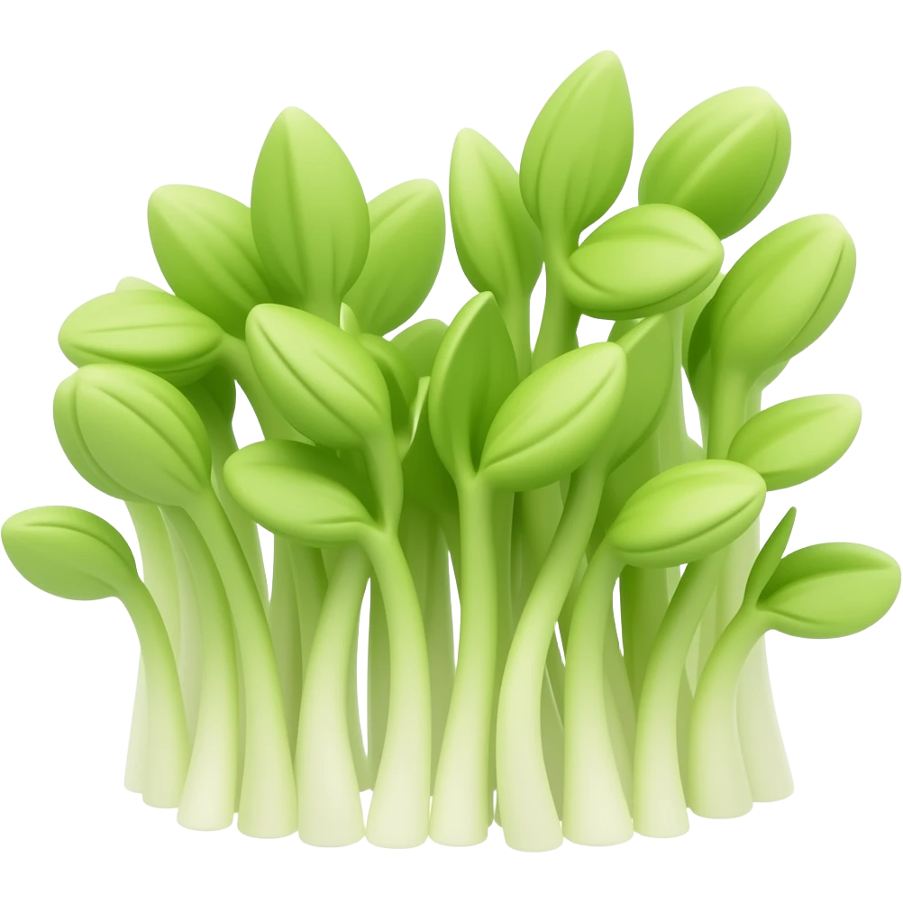 Bean sprout emoji