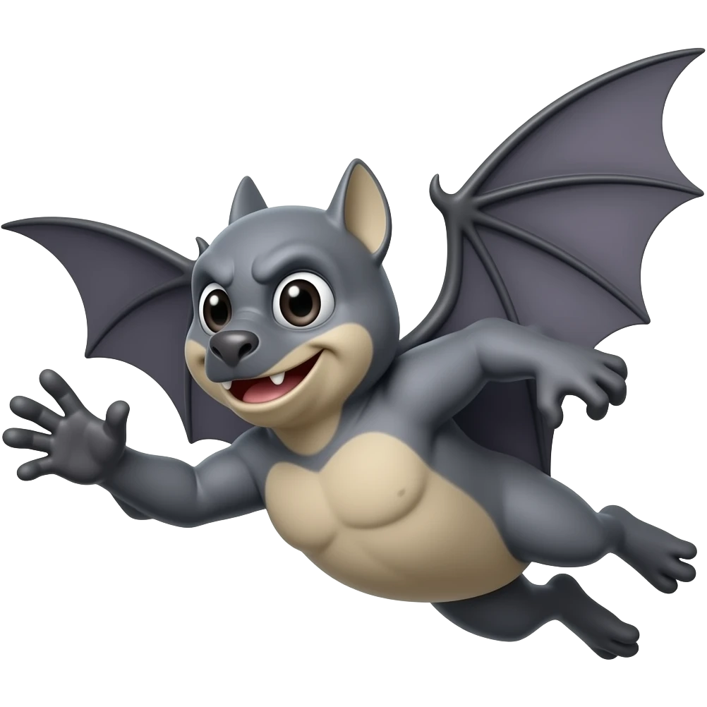 a Bat emoji