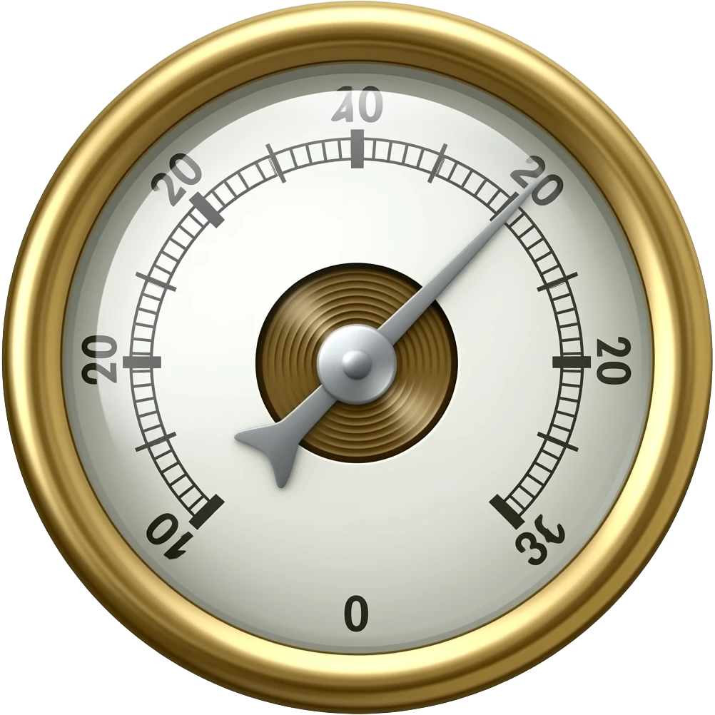 barometer simple emoji