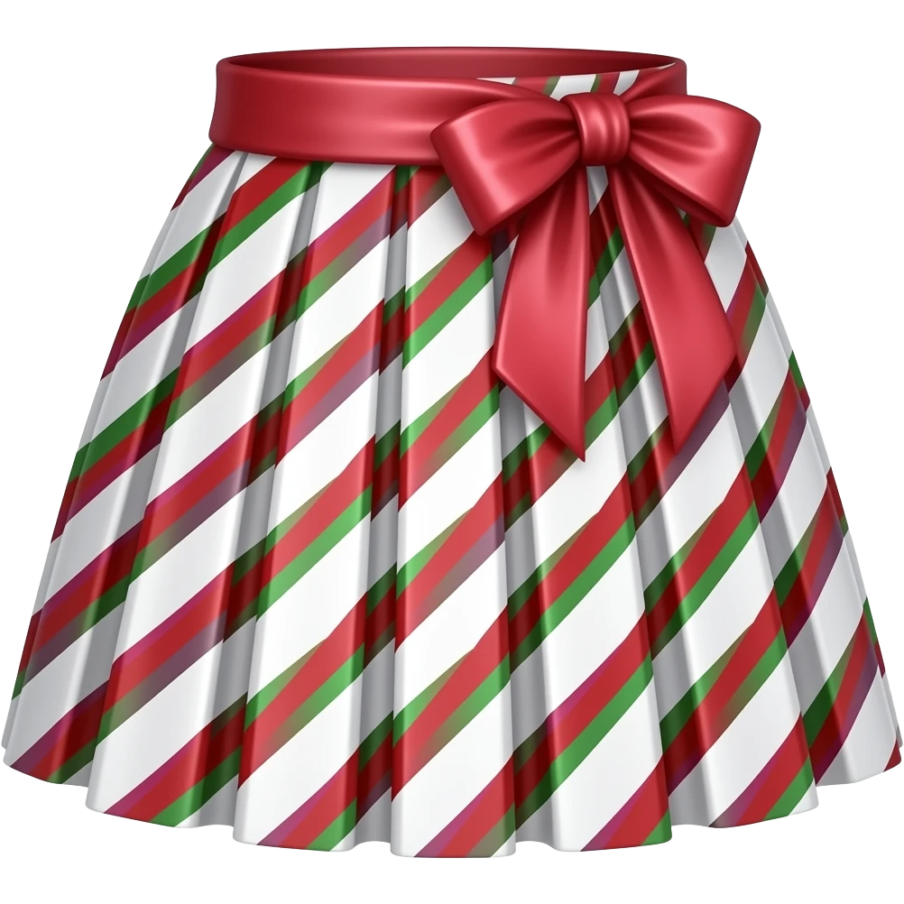 Peppermint skirt emoji