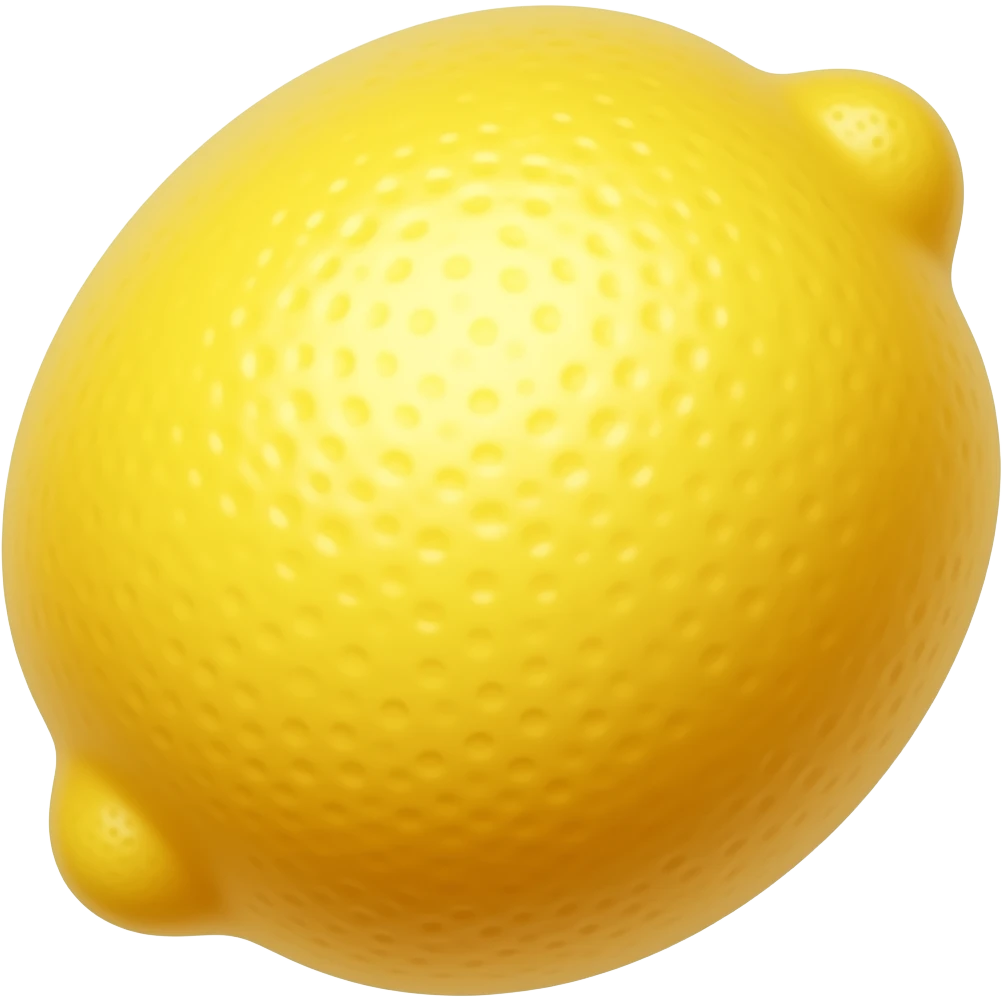 Color Red Lemon emoji