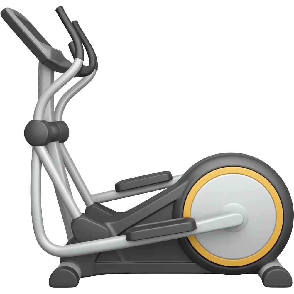 Elliptical in motion emoji