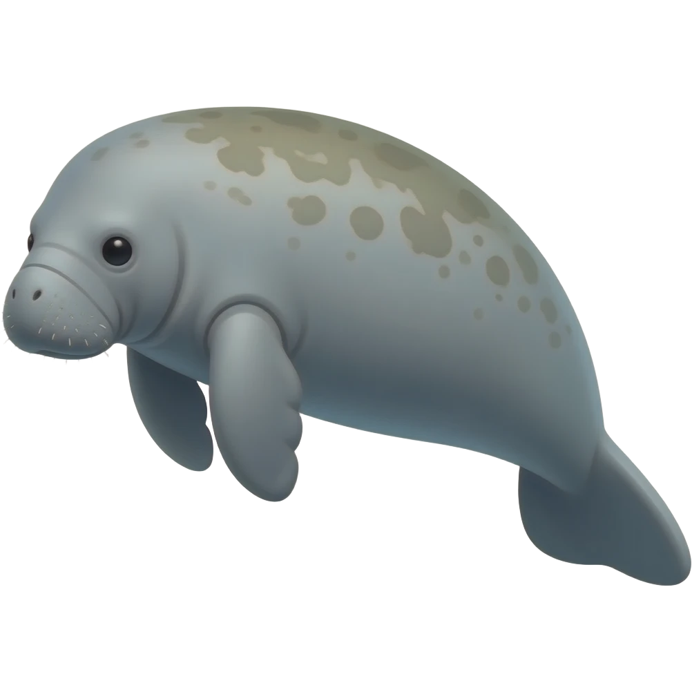 Manatee emoji