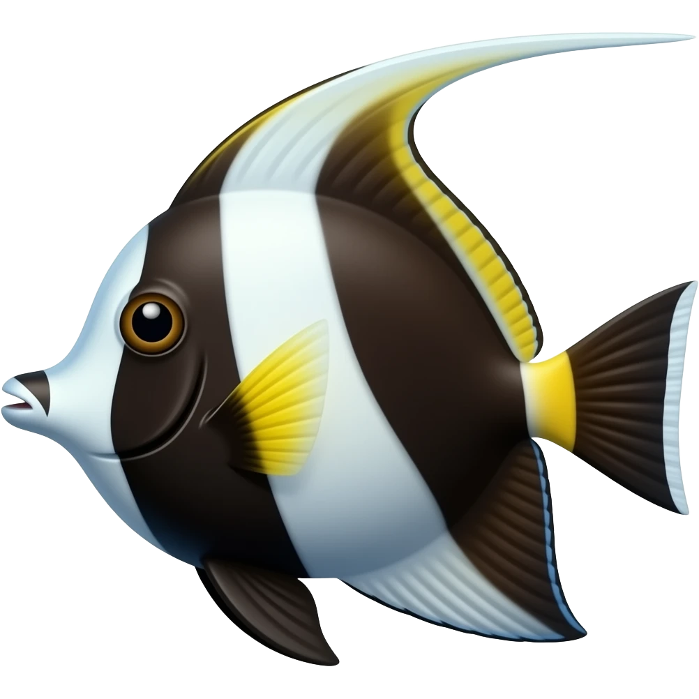 moorish idol emoji